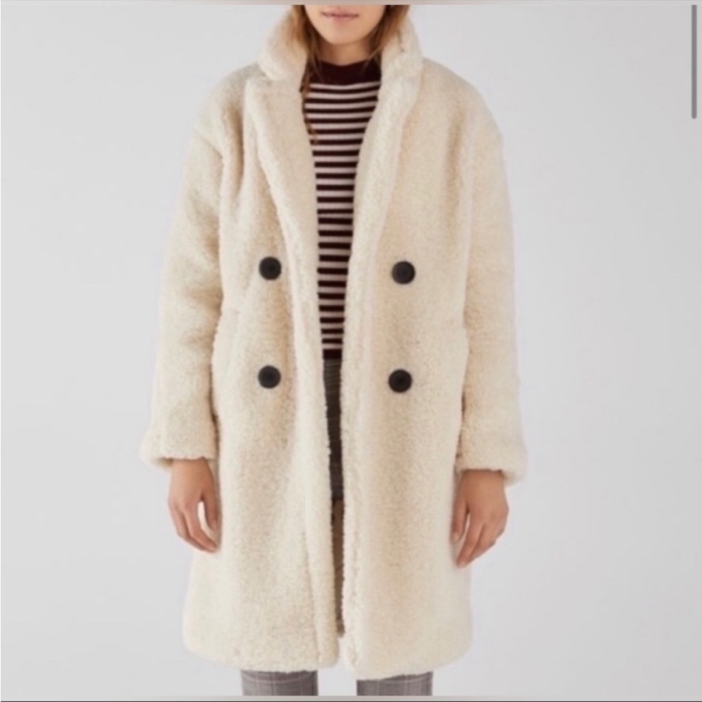 Bershka | Teddy Coat | XS
